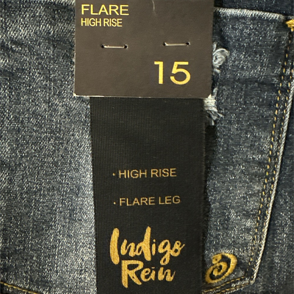 NWT Flair High Rise Jeans, Size 15 - Picture 4 of 4